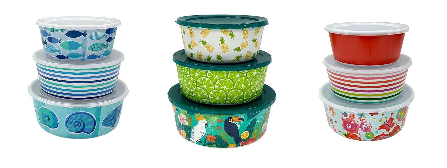 Celebrate Summer Together 3 Pc Stacking Containers At Kohls