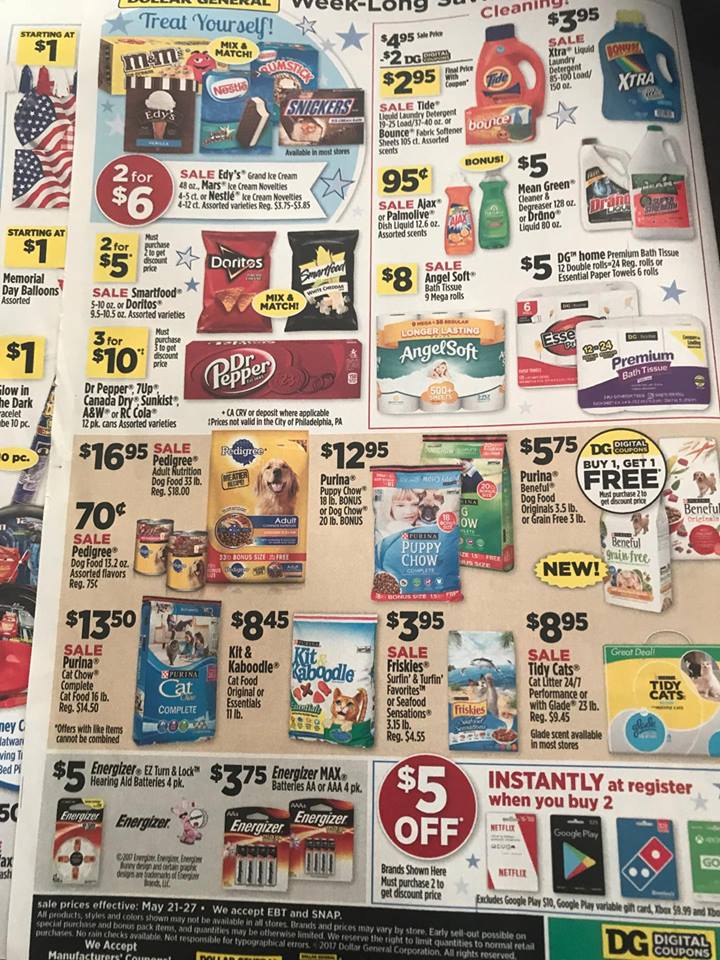 Dollar General Ad Week Of 5 21 Page 2