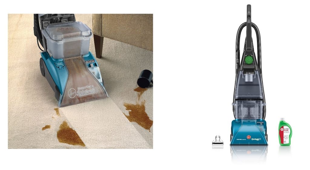 Hoover Carpet Cleaner SteamVac With Clean Surge Carpet Cleaner Machine
