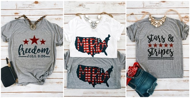 Stars & Stripes Freedom Tees For Adult