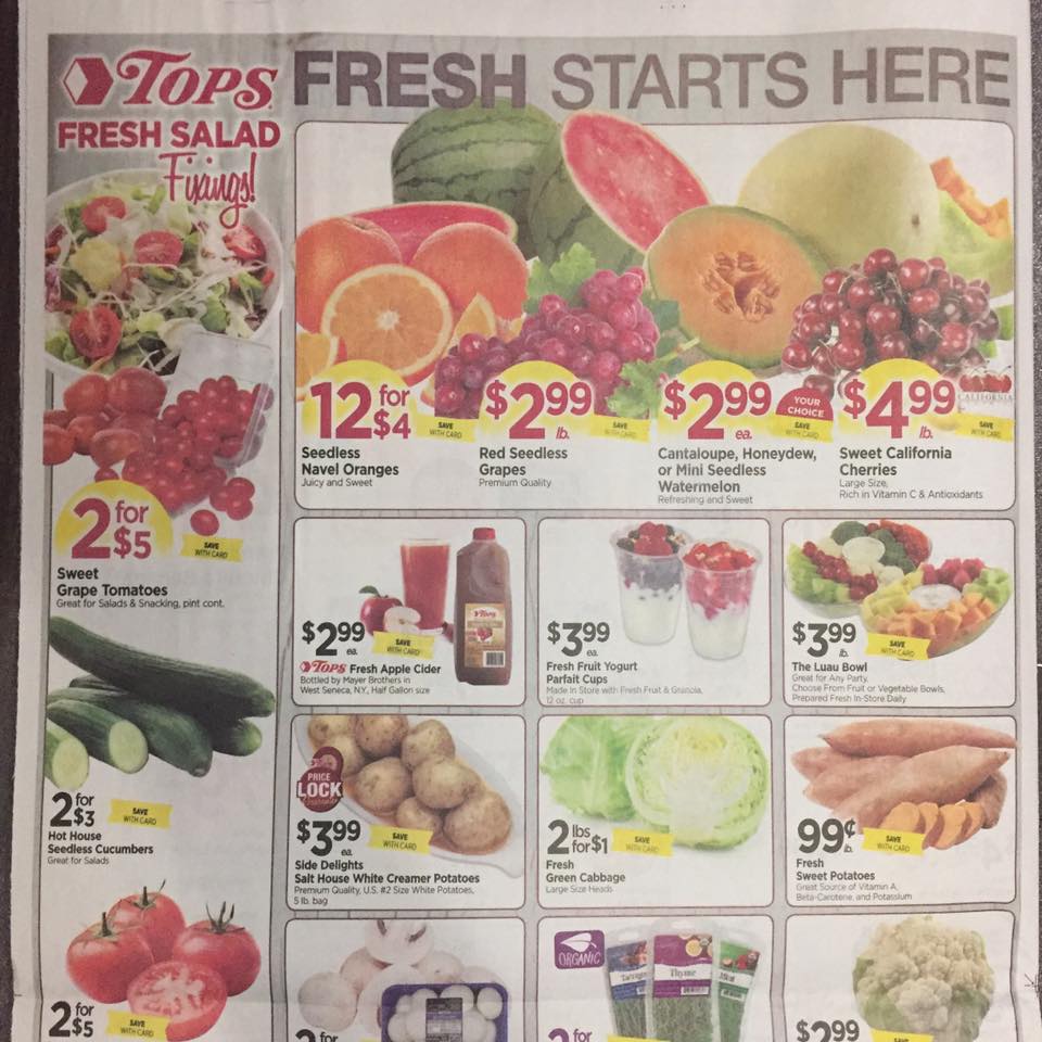 Tops Markets Ad Scan Week Of 5 14 17 To 5 20 17 Page 8a
