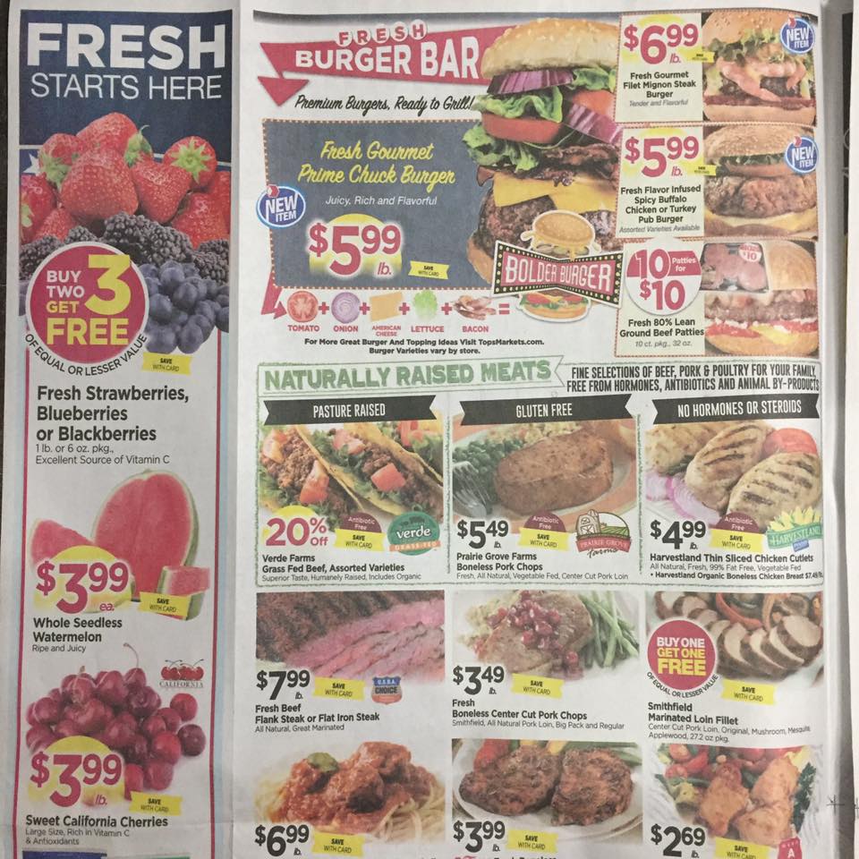 Tops Markets Ad Scan Week Of 5 21 17 To 5 27 17 Page 2a