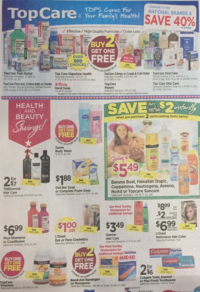 Tops Markets Ad Scan Week Of 5 21 17 To 5 27 17 Page 7a