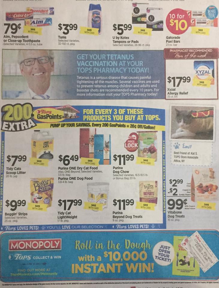 Tops Markets Ad Scan Week Of 5 21 17 To 5 27 17 Page 7b