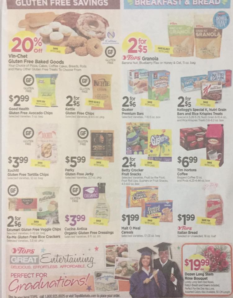 Tops Markets Ad Scan Week Of 5 28 17 To 6 3 17 Page 5b