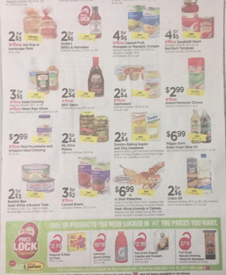 Tops Markets Ad Scan Week Of 5 28 17 To 6 3 17 Page 7b