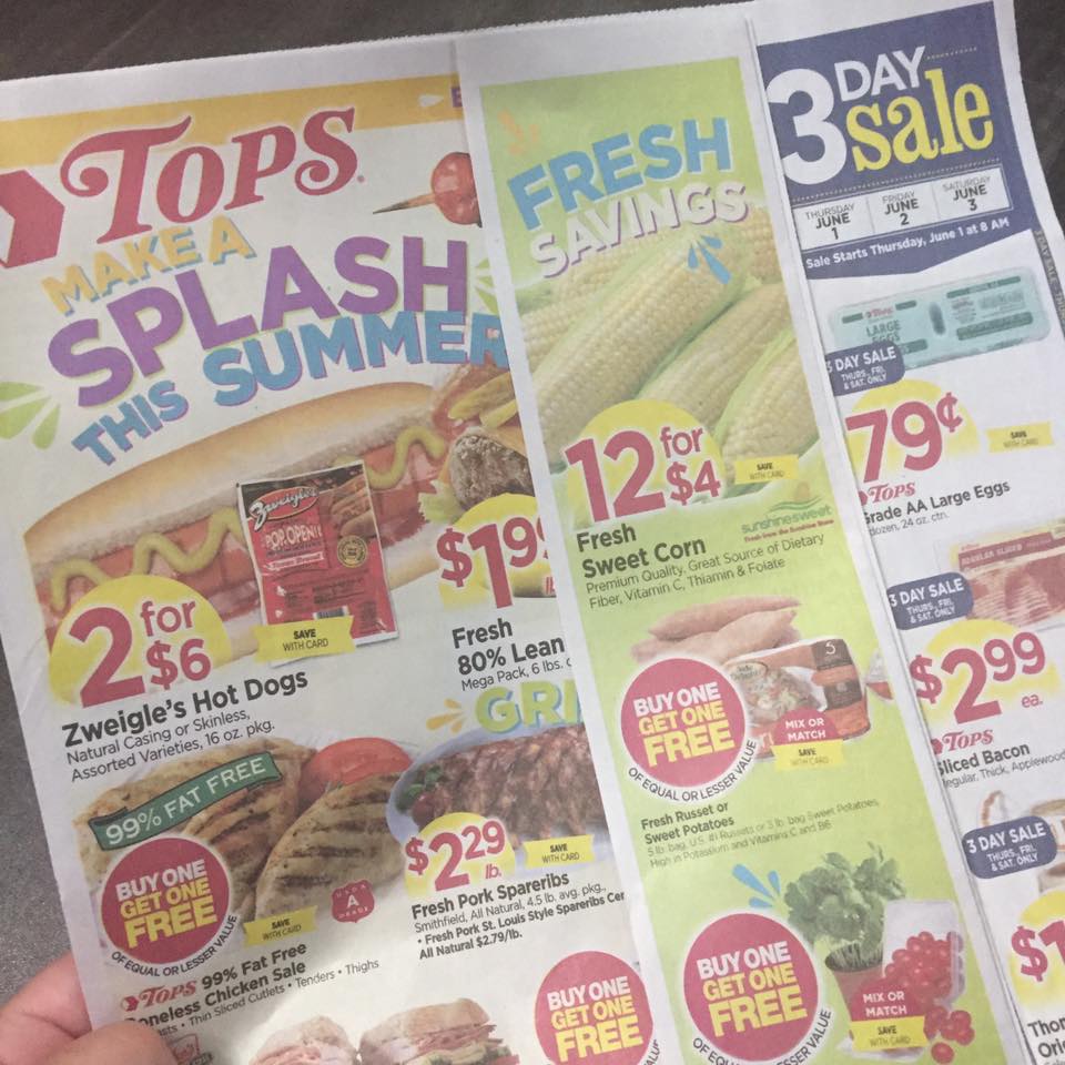 Tops Markets Ad Scan Week Of 5 28 17 To 6 3 17