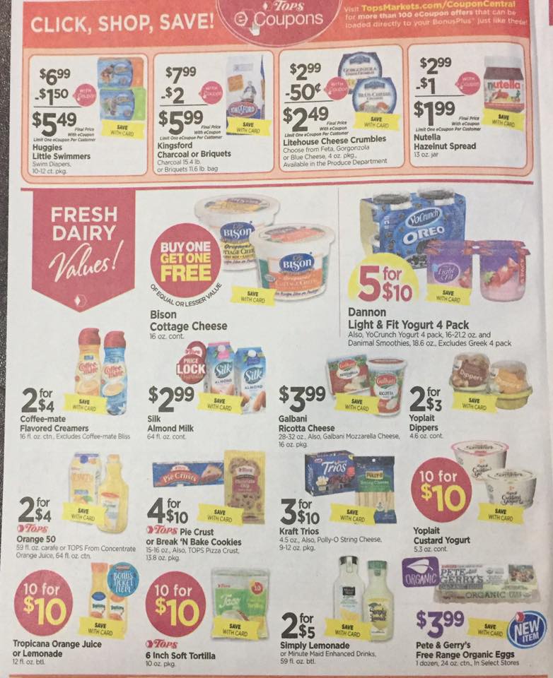 Tops Markets Ad Scan Week Of 5 7 17 To 5 13 17 Page 4a
