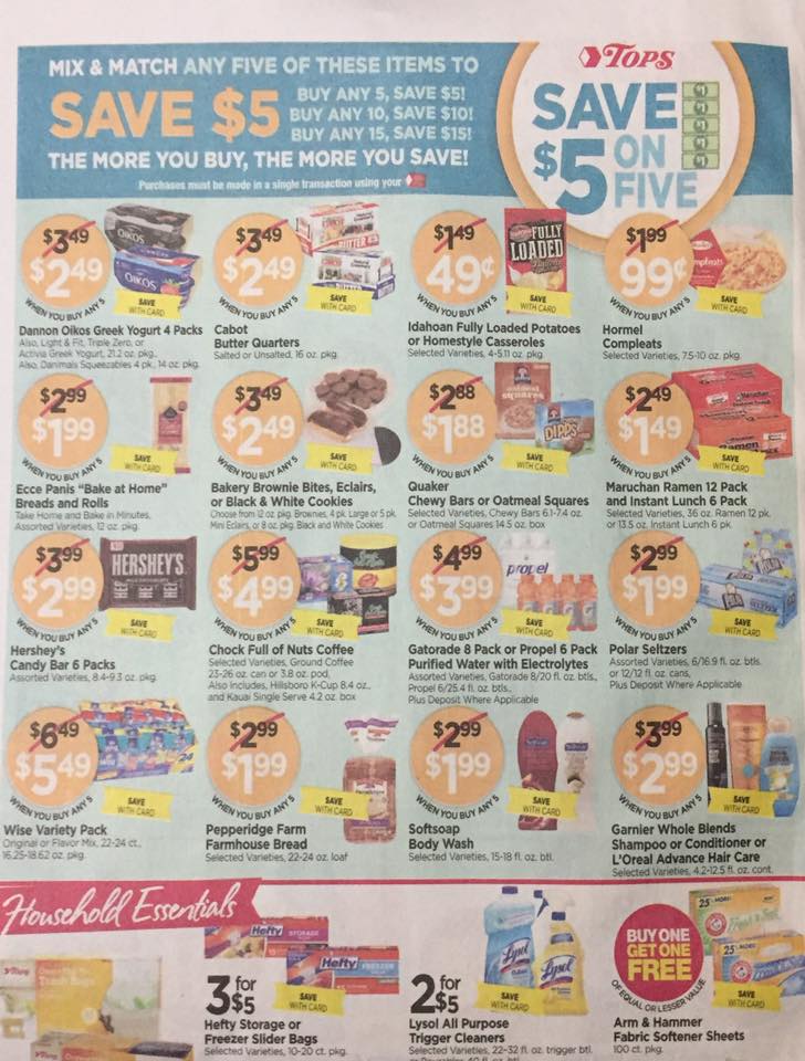 Tops Markets Ad Scan Week Of 5 7 17 To 5 13 17 Page 6a