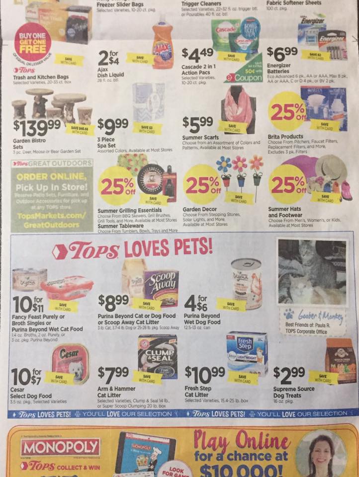 Tops Markets Ad Scan Week Of 5 7 17 To 5 13 17 Page 6b
