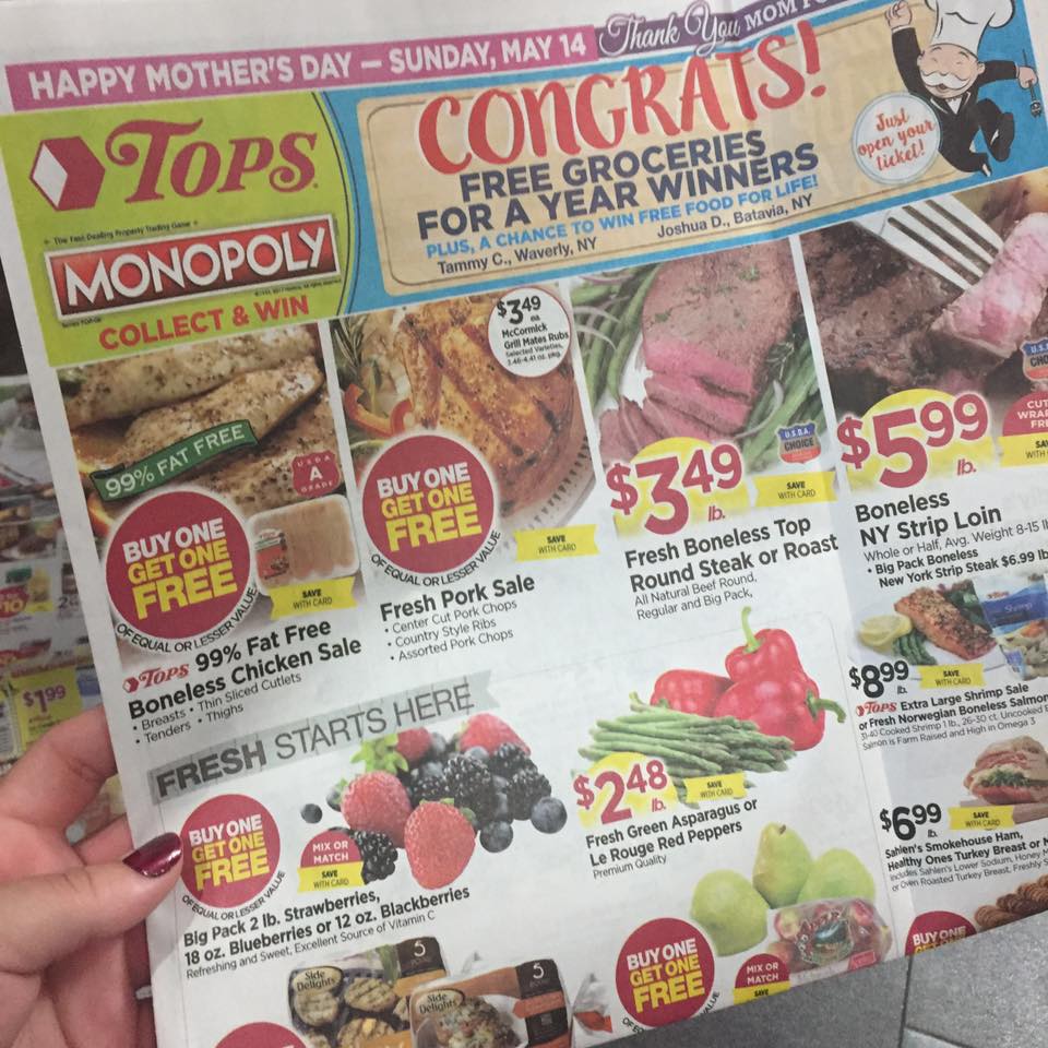 Tops Markets Ad Scan And Best Deals Week Of 5 14 17 To 5 20 17