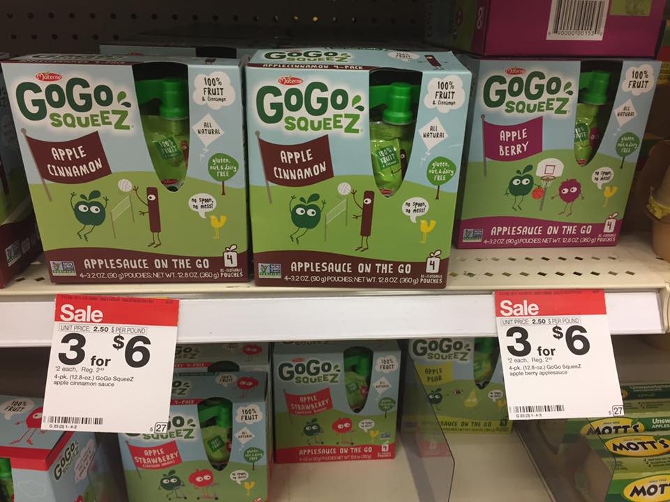 Gogo Squeez At Target