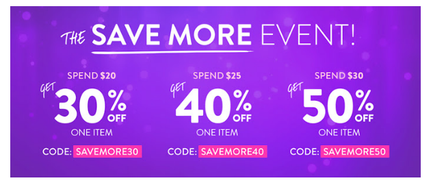 Hollar Save More Event