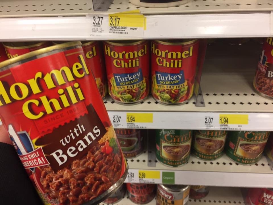 Hormel Chili Deal At Target