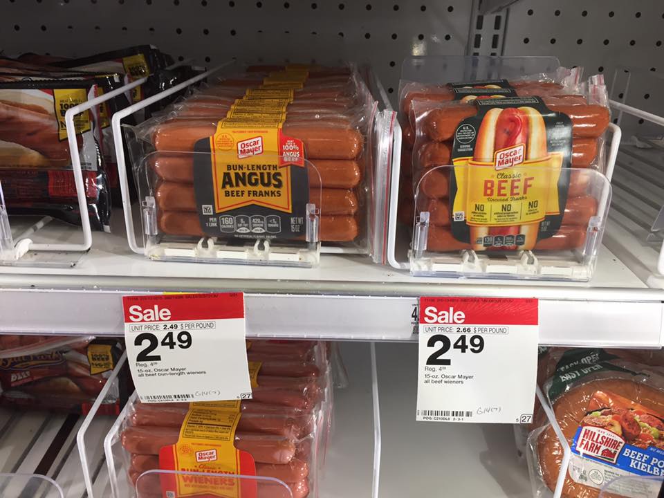 Oscar Mayer Hot Dogs At Target