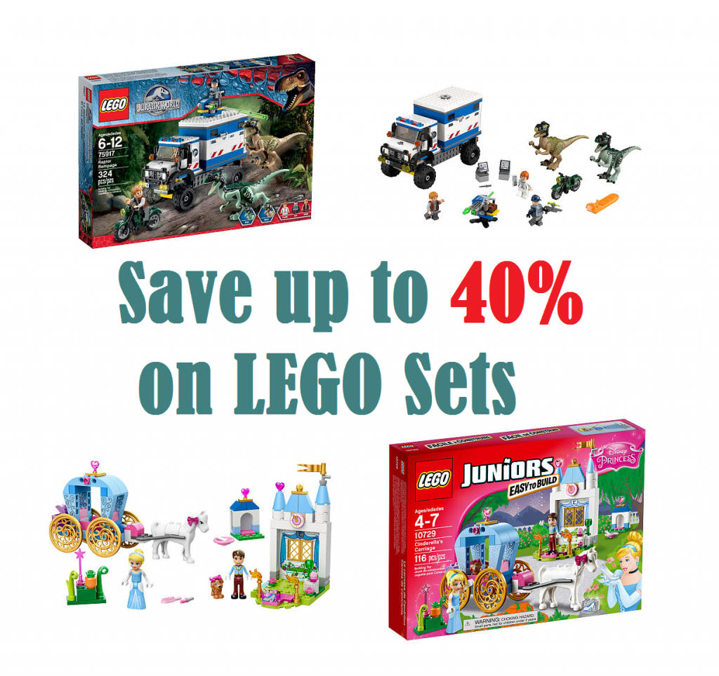 Save Up To 40% On Lego Sets