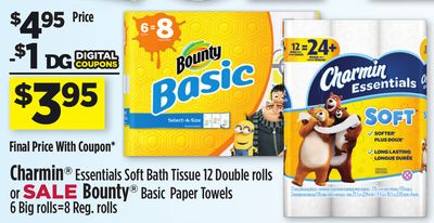 Bounty Paper Towels Sale At Dollar General