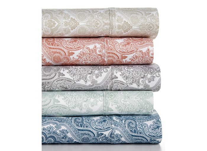 Caprice Paisley 4 Pc Sheet Sets For Only $19 99