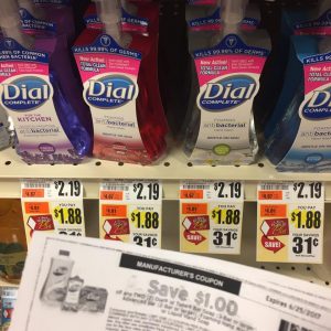 Dial Foaming Hand Soap At Tops