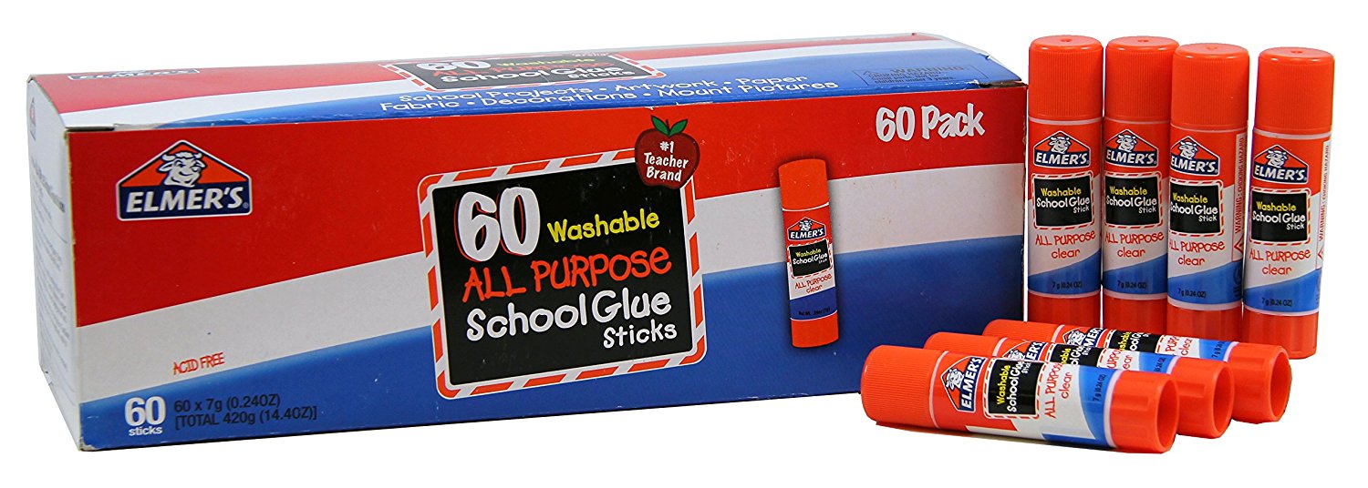 Elmer's All Purpose Glue Stick 60 Count