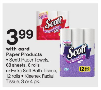Scott Bath Tissue Deal At Walgreens