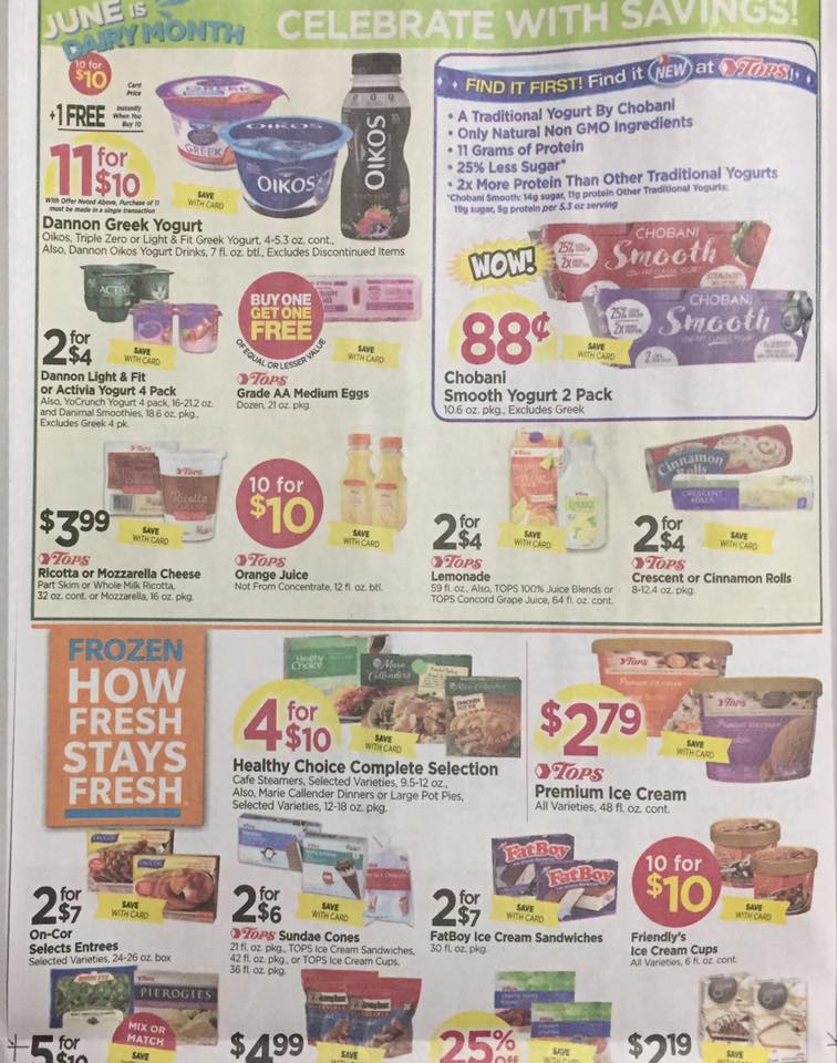 Tops Markets Ad Scan Week Of 6 11 Page 4a