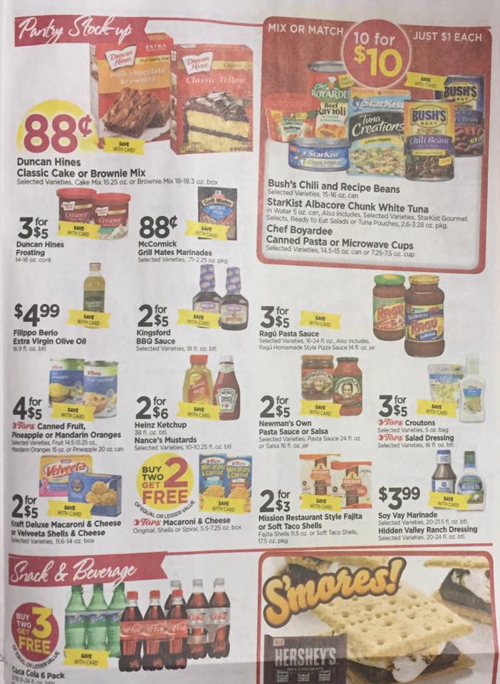 Tops Markets Ad Scan Week Of 6 11 Page 5a