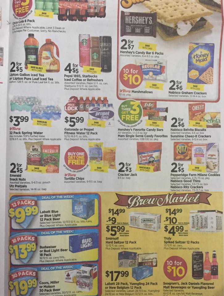 Tops Markets Ad Scan Week Of 6 11 Page 5b