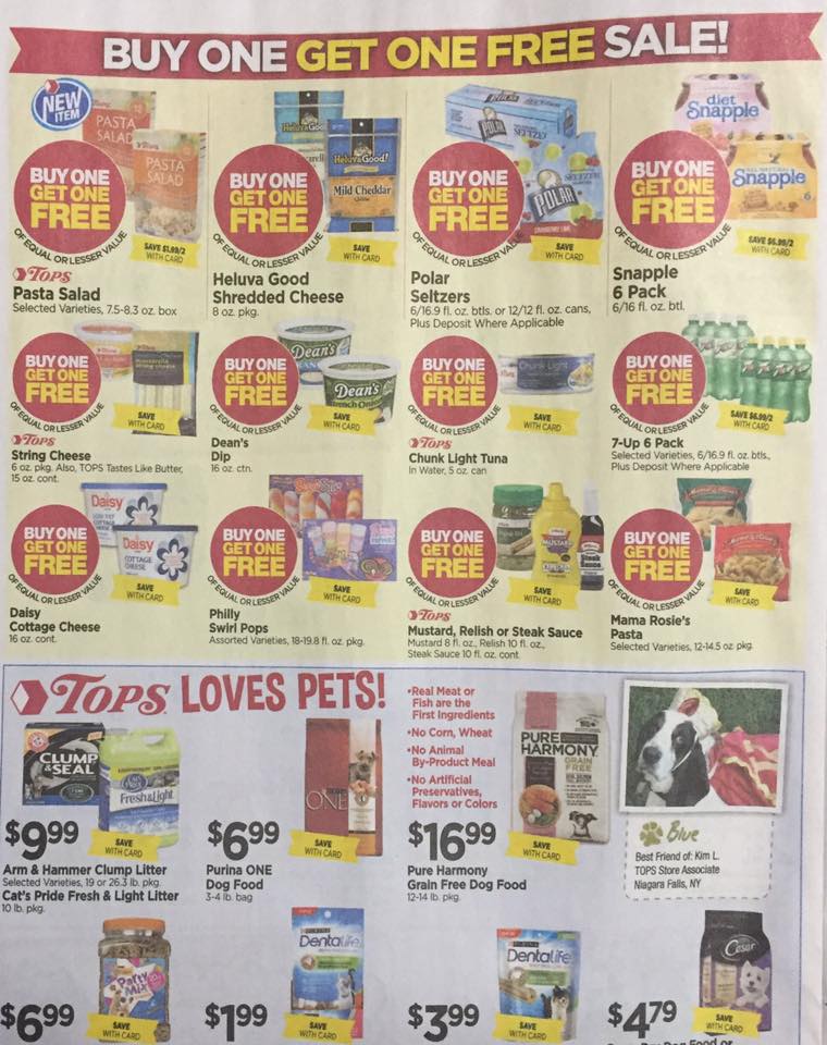 Tops Markets Ad Scan Week Of 6 11 Page 6a