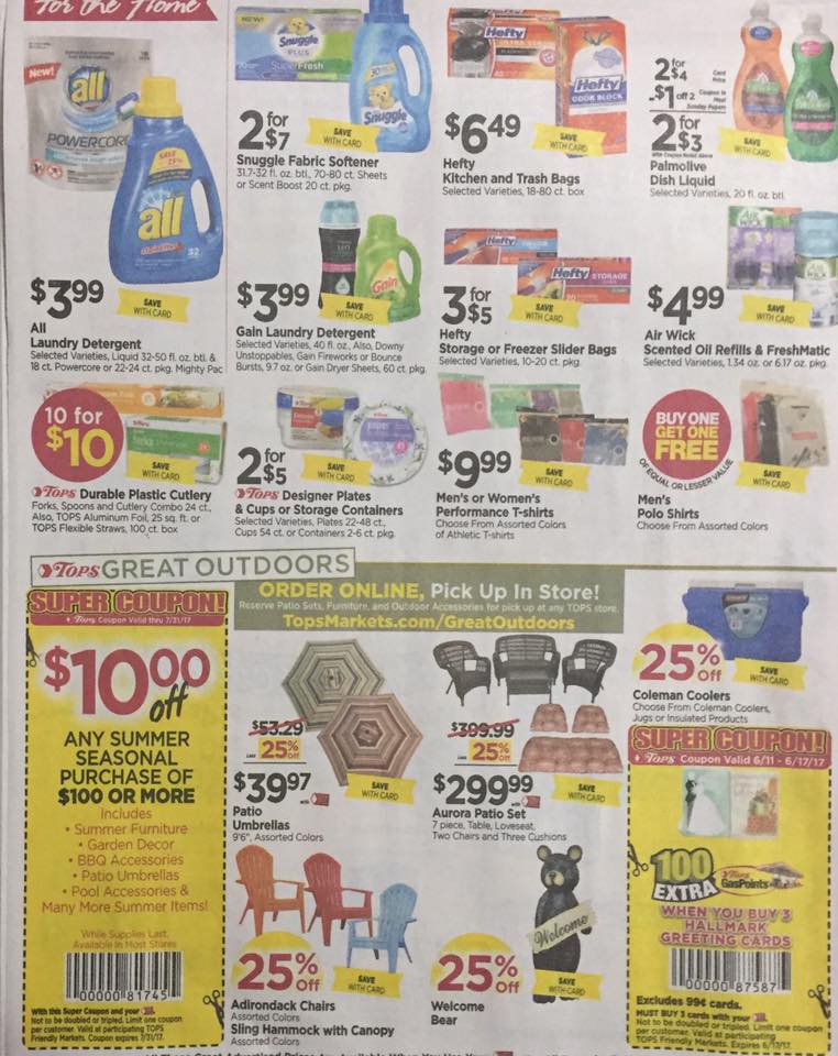 Tops Markets Ad Scan Week Of 6 11 Page 6b