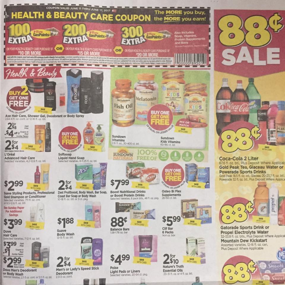 Tops Markets Ad Scan Week Of 6 11 Page 7a