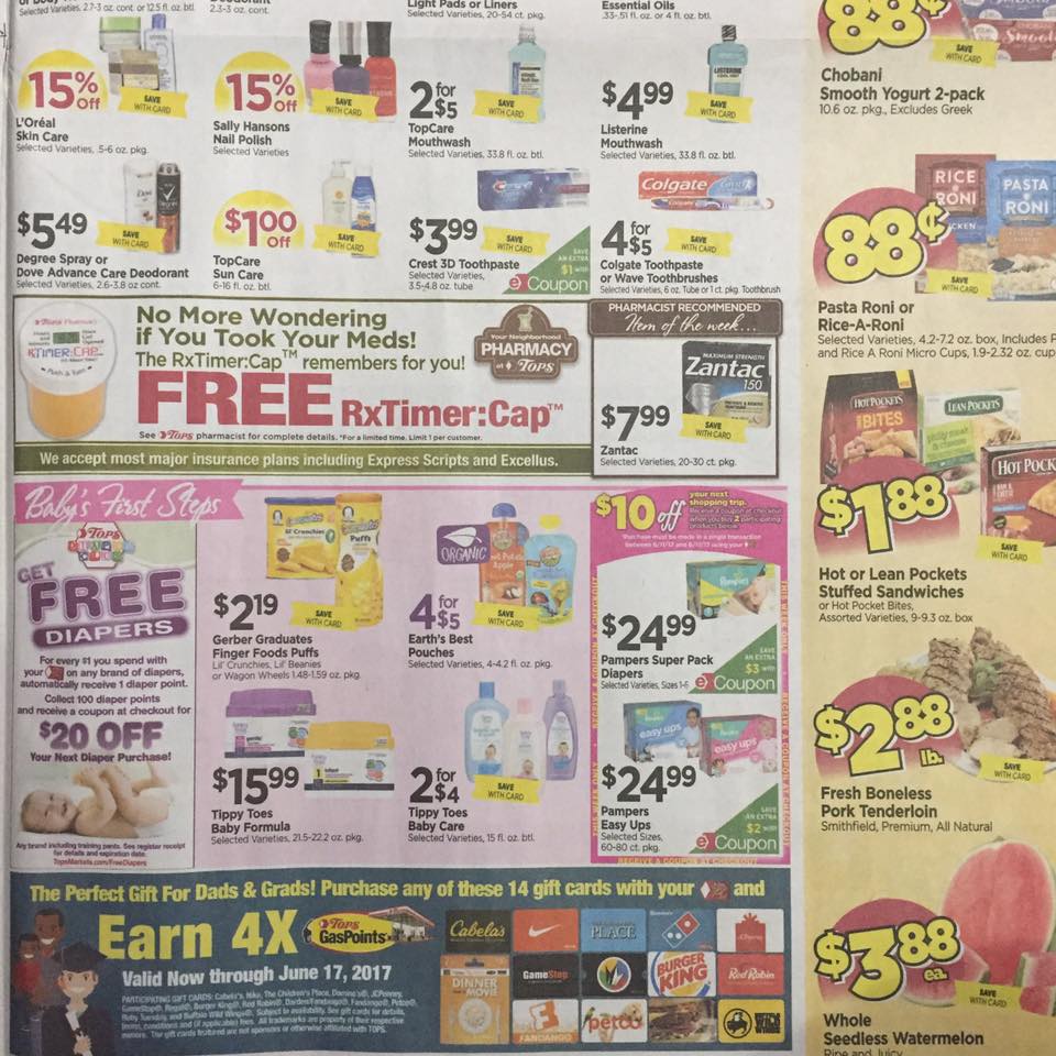 Tops Markets Ad Scan Week Of 6 11 Page 7b