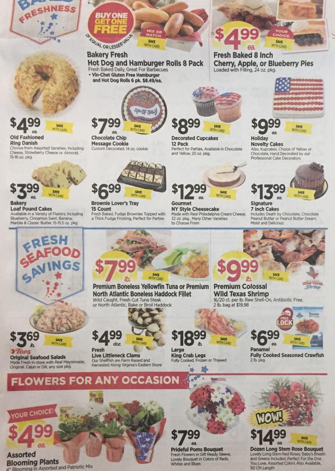 Tops Markets Ad Scan Week Of 6 25 Page 3b