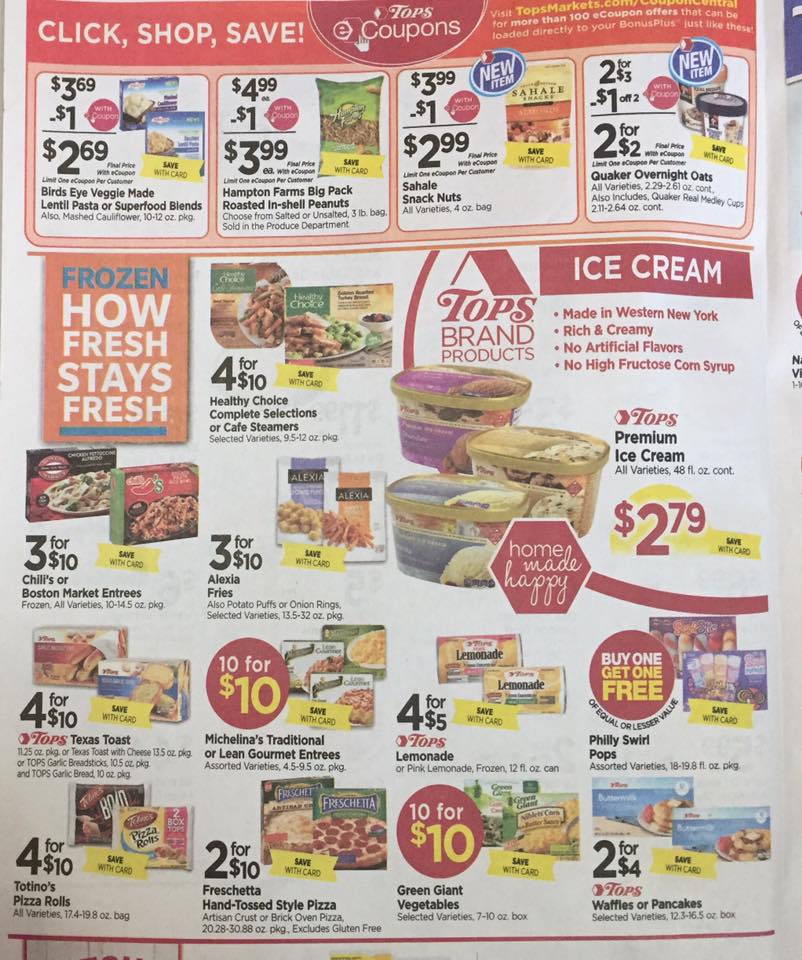 Tops Markets Ad Scan Week Of 6 25 Page 4a