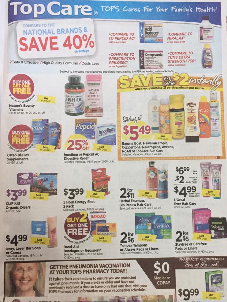 Tops Markets Ad Scan Week Of 6 25 Page 5a