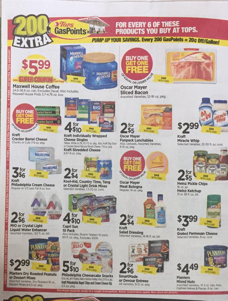Tops Markets Ad Scan Week Of 6 25 Page 6a