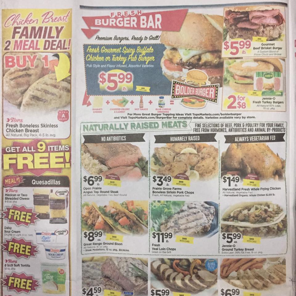 Tops Markets Ad Scan Week Of 6 4 17 Page 2a