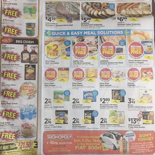 Tops Markets Ad Scan Week Of 6 4 17 Page 2b