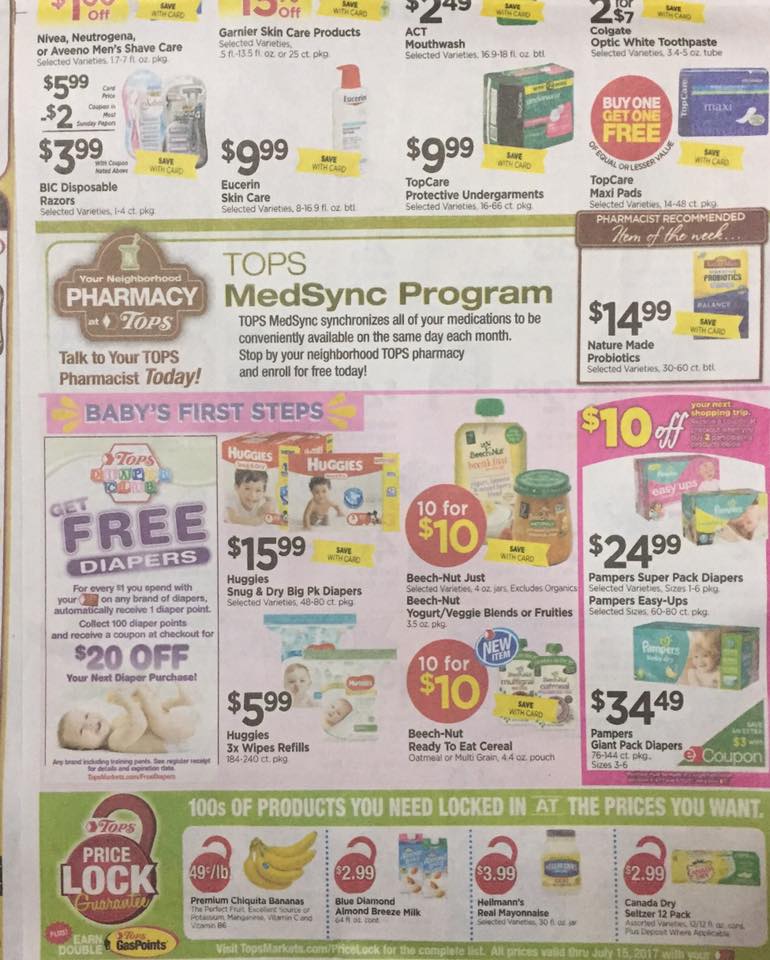 Tops Markets Ad Scan Week Of 6 4 17 Page 6b