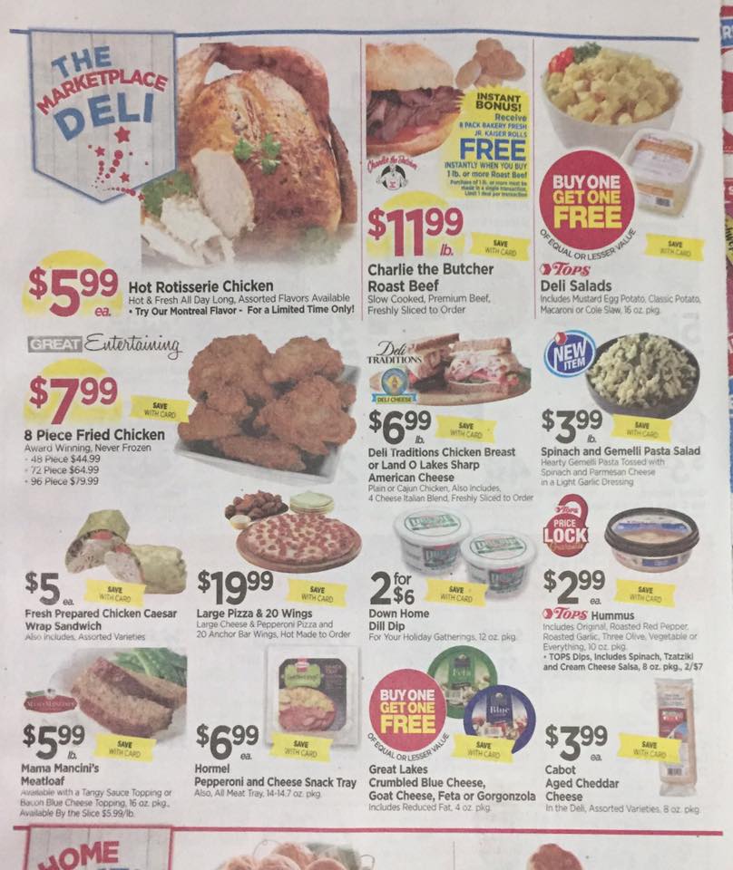 Tops Markets Ad Scan Week Of 7 2 Page 3a