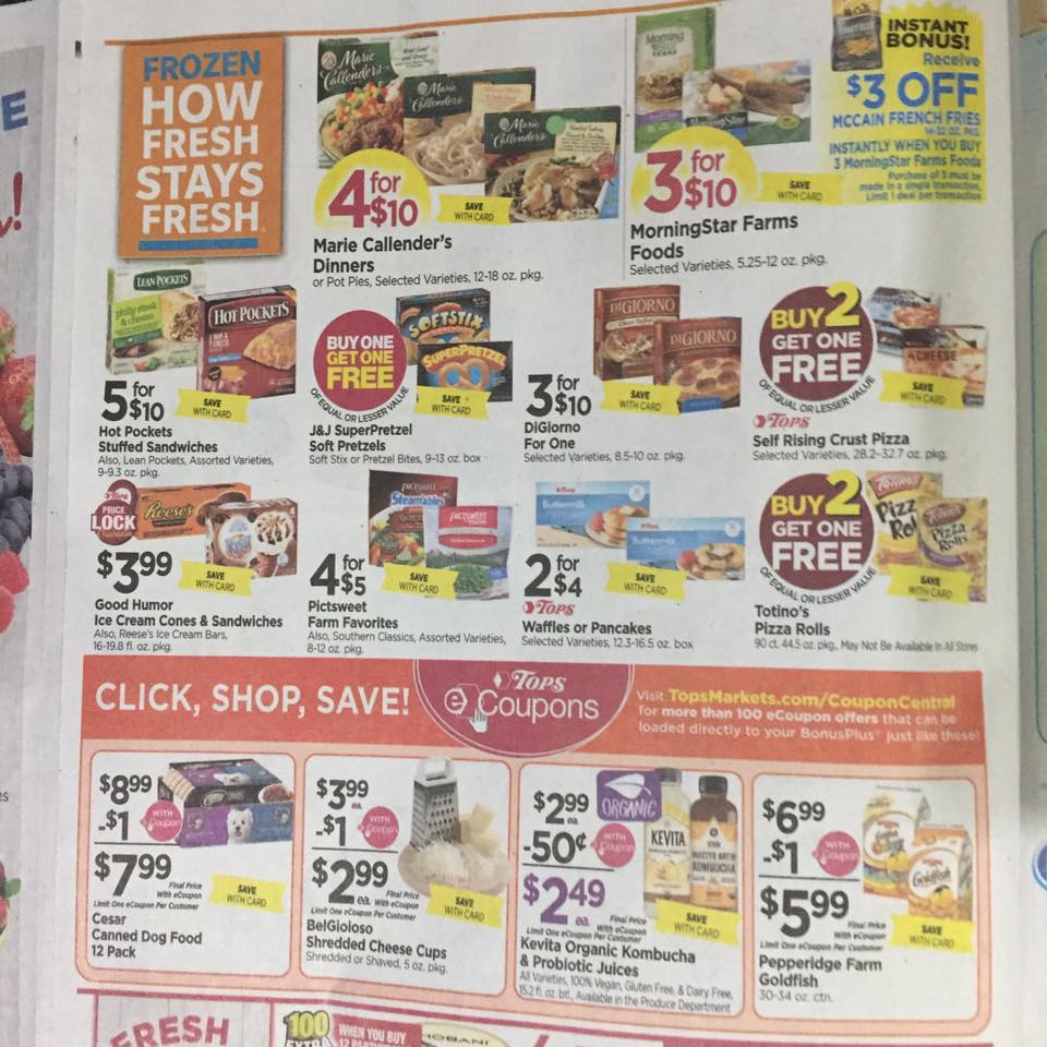 Tops Markets Ad Scan Week Of 7 2 Page 4a
