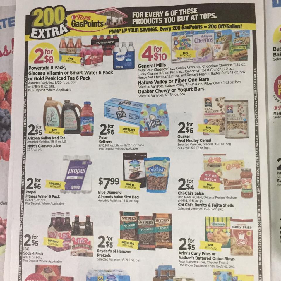 Tops Markets Ad Scan Week Of 7 2 Page 8a