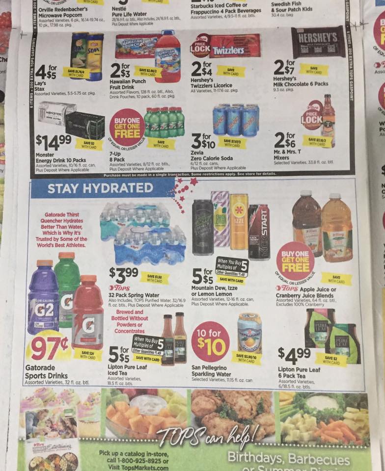 Tops Markets Ad Scan Week Of 7 2 Page 8b