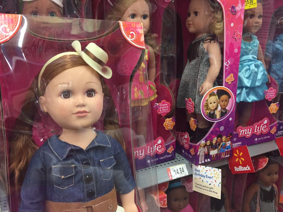 Walmarts My Life Dolls Marked Down