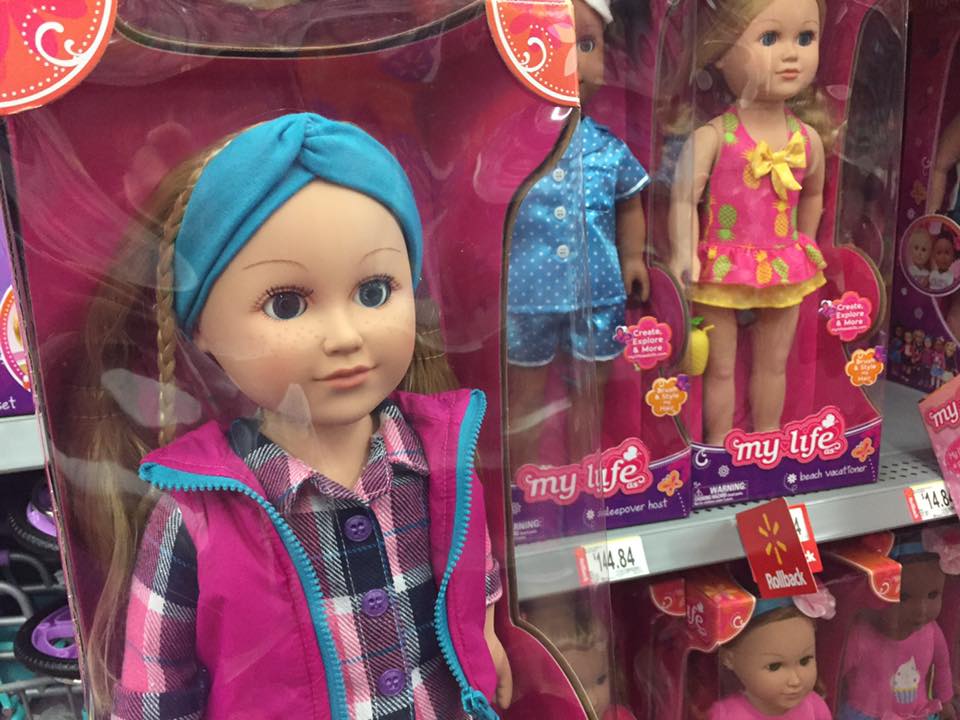 A Walmarts My Life Dolls 2 Clearanced