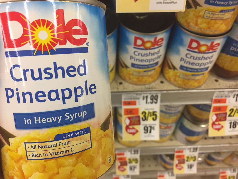 Dole Pineapple At Tops