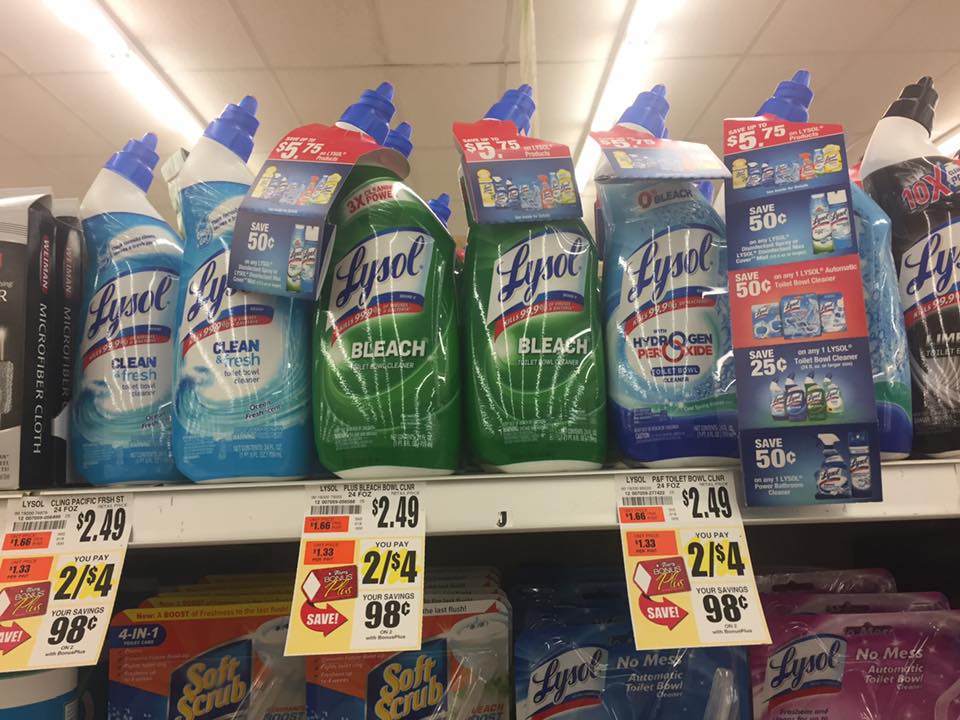 Lysol Toilet Bowl Cleaners At Tops
