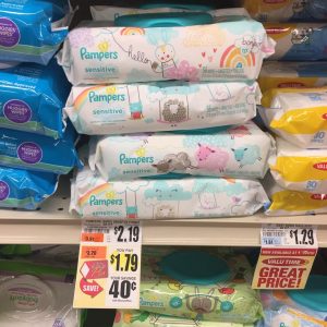 Pampers Wipes At Tops