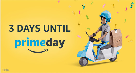 3 Days Till Prime Day Count Down