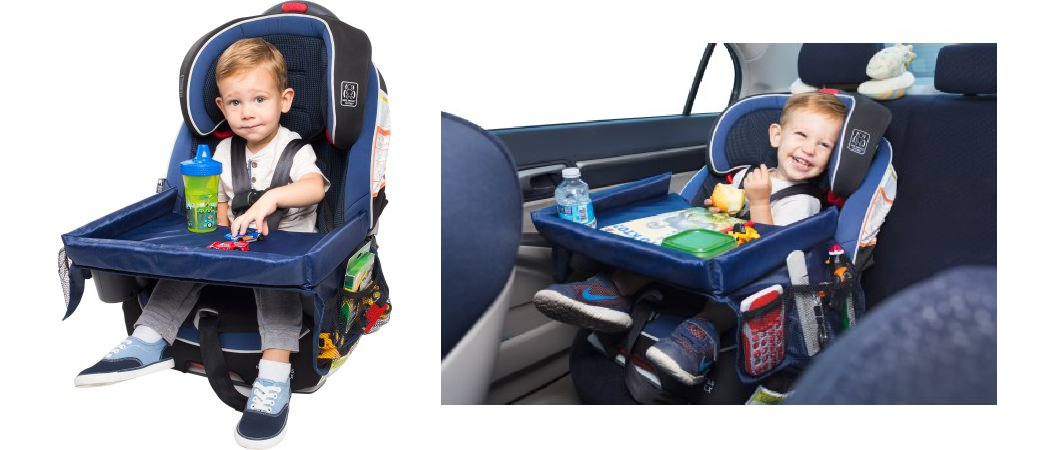Children's Snack, Play, & Learn Activity Tray For Car Seats